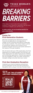 First-Gen & Admissions Assistance | Fall Campaign 2026-27