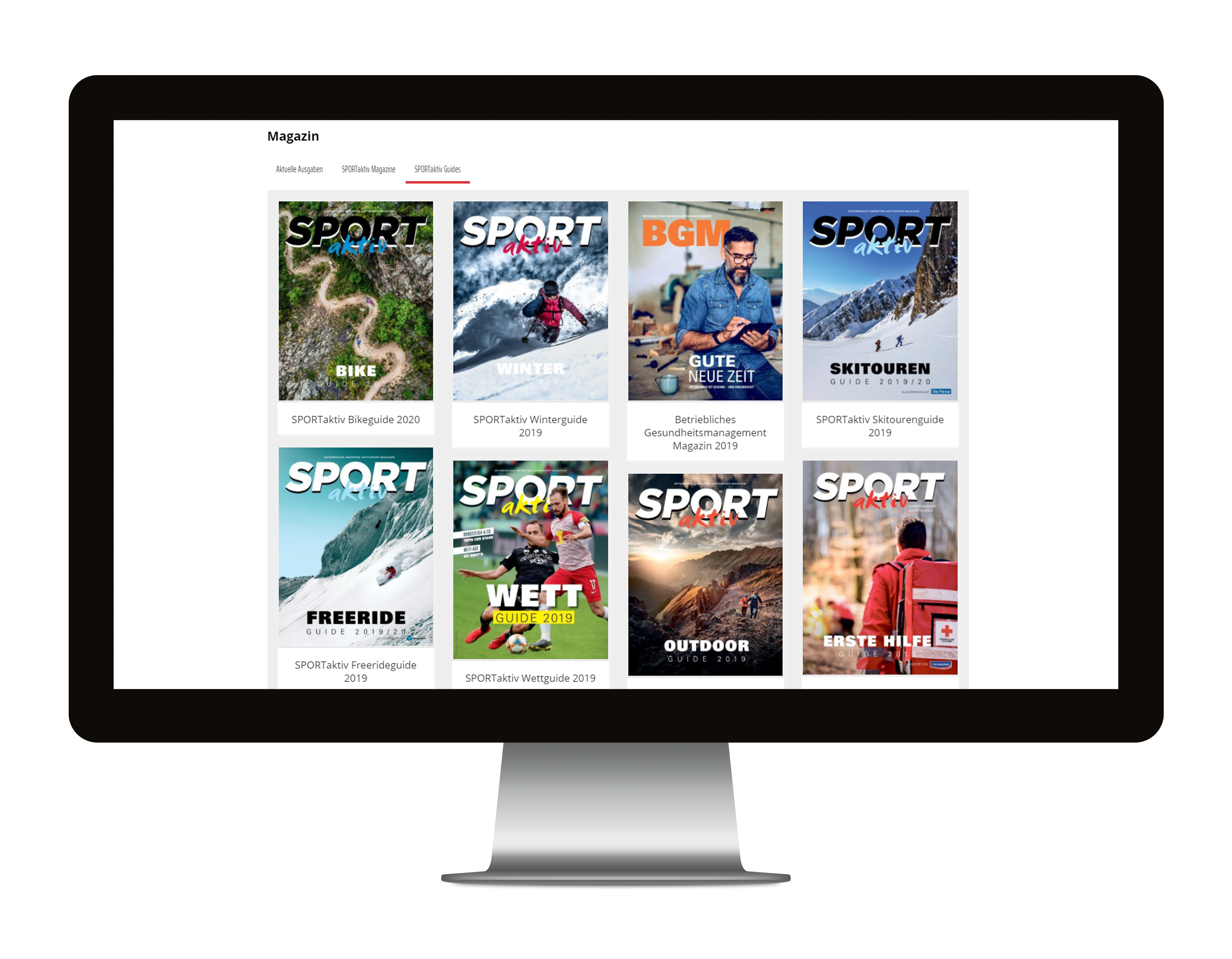 Webkiosk Sport aktiv